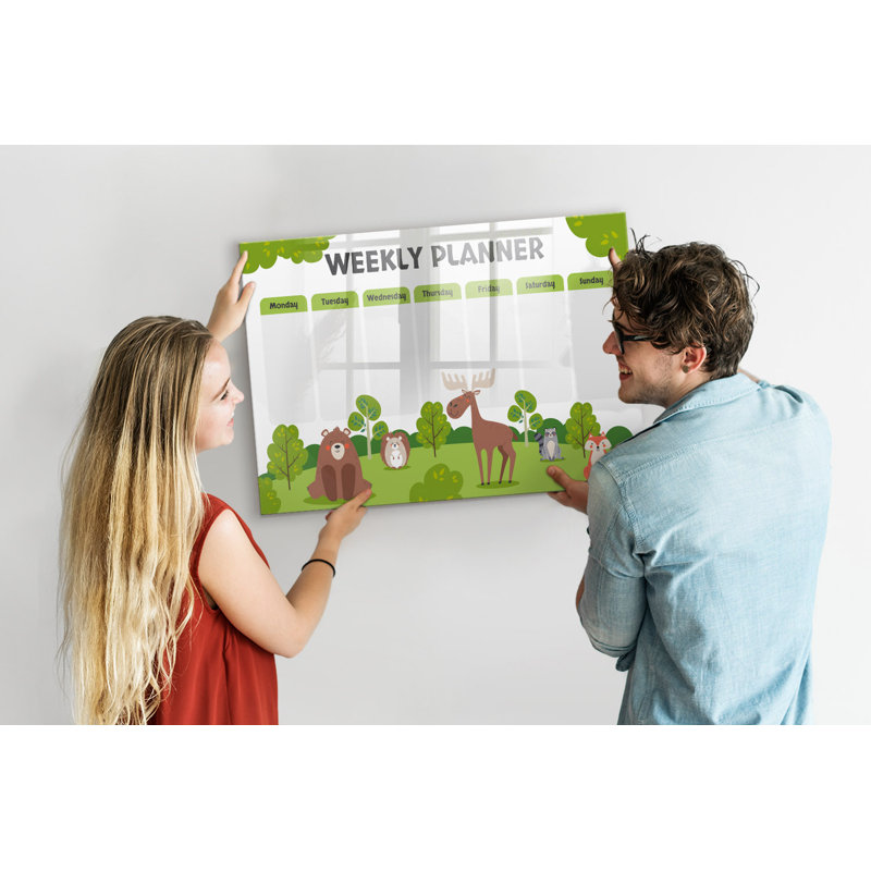Magnetic Glass Dry Erase Board