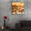 «Orange Summer» par Rich Monet, art mural en verre acrylique, 24 po x 24 po-752595248