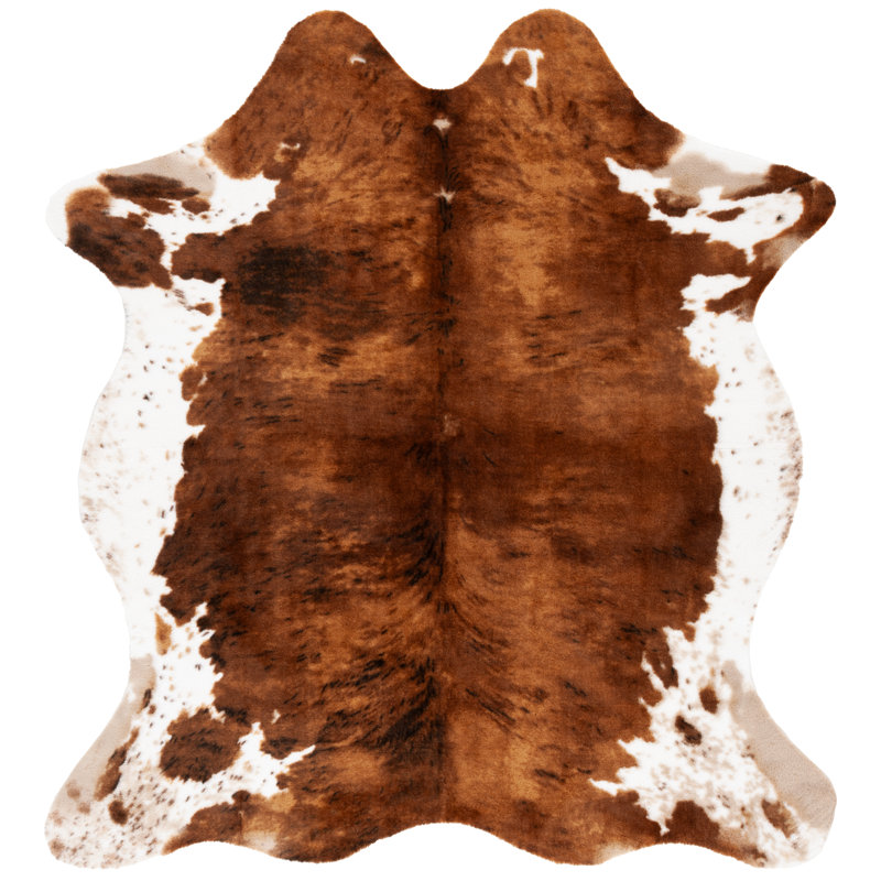 Faux Cowhide 300 Performance Animal Print Rug