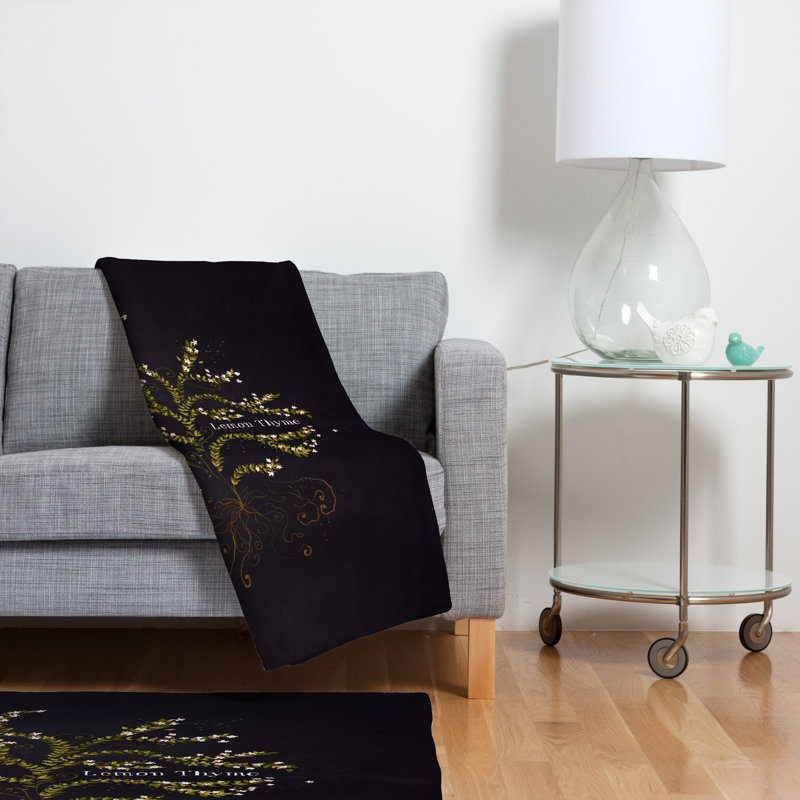 Joy Laforme Hand Woven Throw Blanket