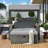 Outdoor Rattan Daybed With Multiple Functions And Comforts-1767030335-1767030334