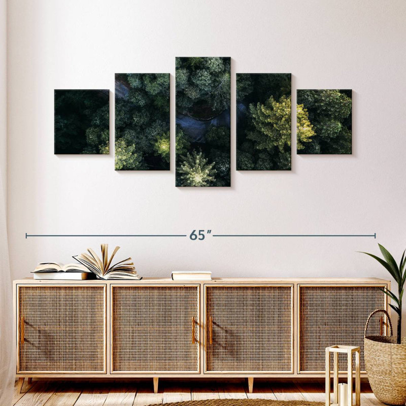Forest Route, 24" H x 55" W