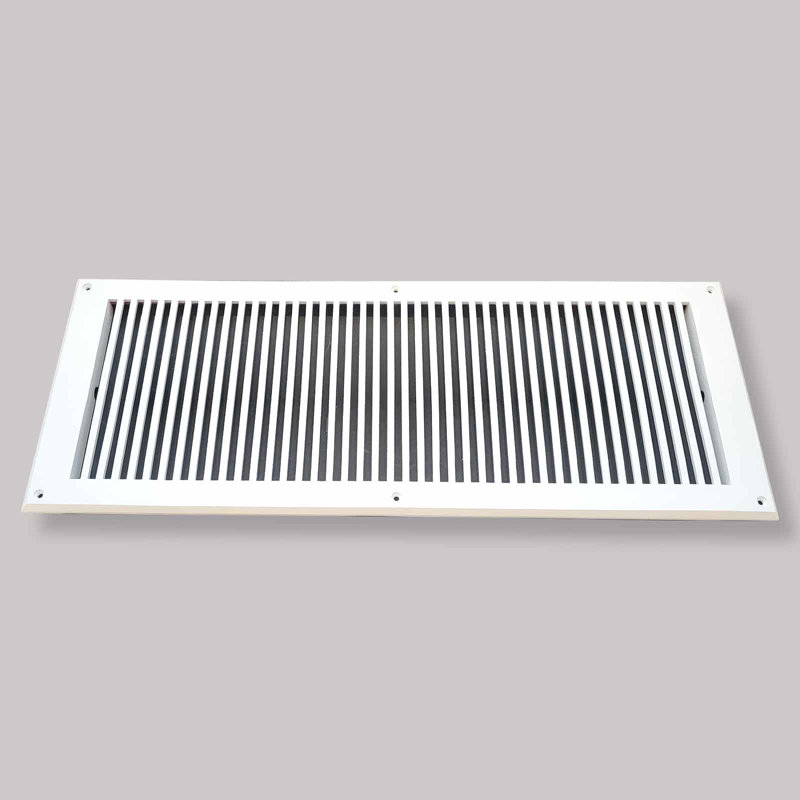 Grille murale en aluminium, Blanc