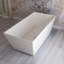 Baignoire autoportante en acrylique Chloe-83697496
