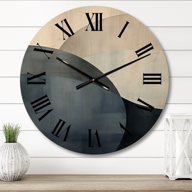 Horloge murale Frenette Cubist Dreams, Moyenne