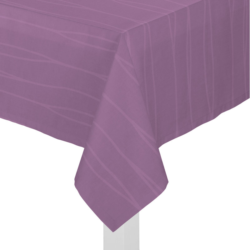 Barrentine Tablecloth, Purple, 130cm W x 160cm L
