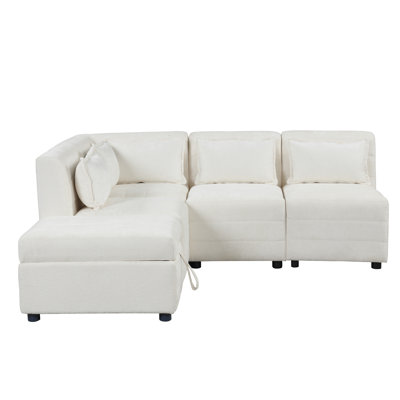 Rekan Upholstered L-Shaped Sectional Reversible