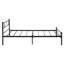 Metal Bed Frame with Beard Design Headboard-1923777582-1923777619
