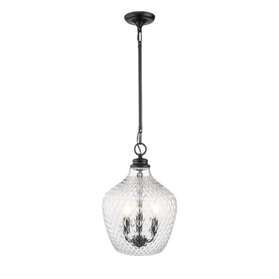 Breen 3-Light Pendant with Clear Glass