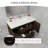 48 Inch Modern Minimalist GREY OAK Color Wall Mounted Bathroom Cabinet-36376759