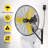 24" Outdoor Oscillating Wall Fan, 9000 CFM, High Velocity 3-Speed Waterproof Professional Outdoor Fan, Heavy Duty Industrial Wall Mount Fans for Patio, Commercial, Garage, Warehouse, UL Listed