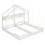 Lits plateforme Wood House, deux lits partagés