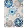 Kellems Indoor/Outdoor Grey/Royal Blue Rug