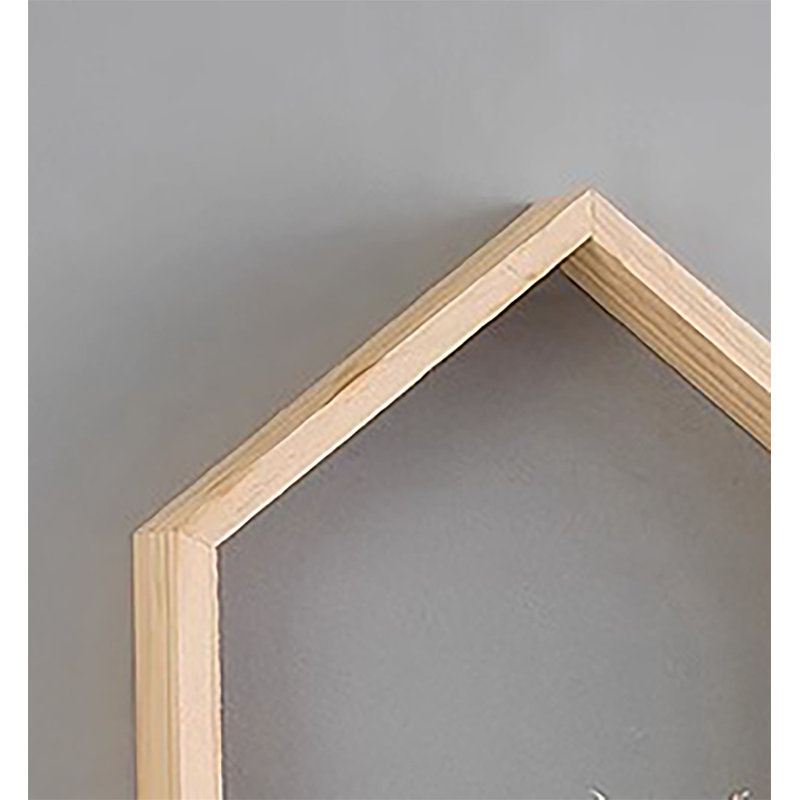 Tablette flottante en bois Tauri, H 13,39 po x l 9,84 po x P 3,94 po