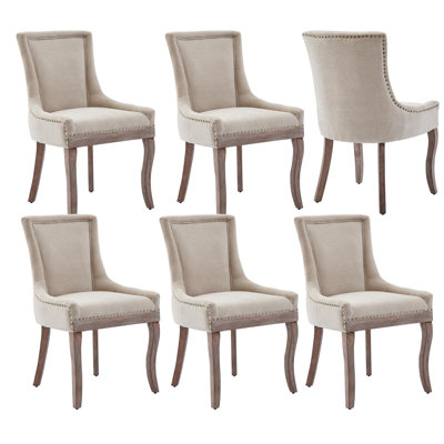 52cm H Tufted Upholstered Side Chair
