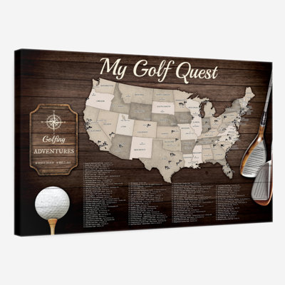 Golf Push Pin Hobby Milstead III