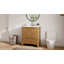 Meuble-lavabo moderne de 30 po avec lavabo en céramique, armoire de salle de bain autoportante avec grain de bois naturel, portes et tiroir à fermeture en douceur et tablette réglable-1573092970