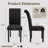High-End Roll Back Nailhead Upholstered Dining Chairs(Set Of 6)-114212514