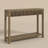 Chul 43.3" Traditional Console Table With Curved Edge Top 43.3" Traditional Console Table With Open Shelf-1855846596