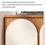 Armoire de rangement rétro en bois massif