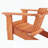 Wooden Kid''s Adirondack Chair – Natural Cedar for Indoor/Outdoor, Ages 3-10