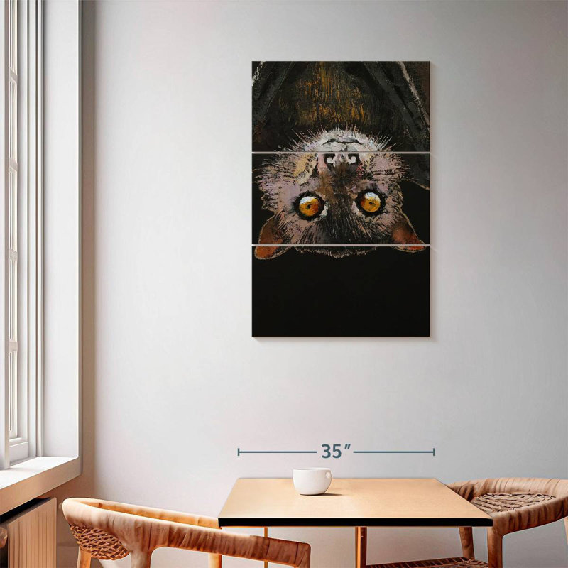 Chauve-souris Brampt, H 57 po x l 36 po