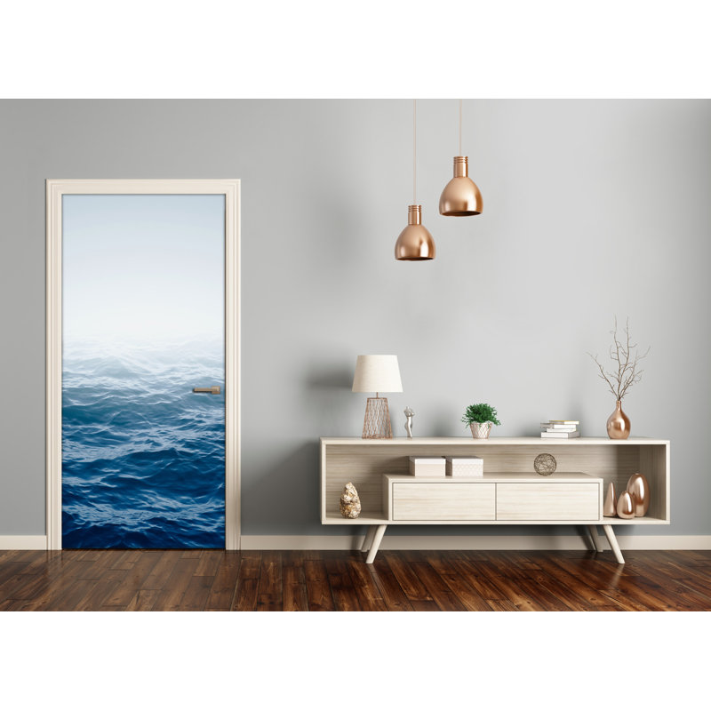 Sea ​​waves Door Decal