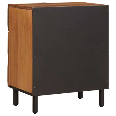 50cm W Solid Wood Bedside Table