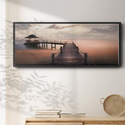 Early Morning Maldives- Framed Canvas