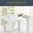 Charcoal Grey Square Outdoor Side Table , 18.7'' in. W 15'' in. D-1843975485