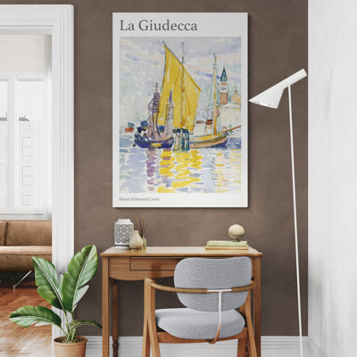 La Giudecca by Henri Edmond-Cross - Wrapped Canvas Art Prints
