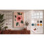Hibiscus in Bloom Botanical - Wrapped Canvas-698512405-698512619