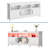 Mercato Modern Farmhouse TV Stand Media Console Media Center with LED Light and Charging Station-1235421541-1229271714