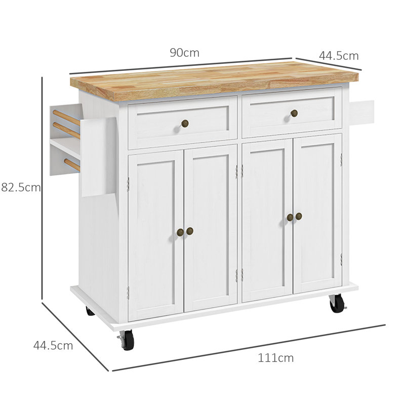 Altieri Wood Kitchen Island