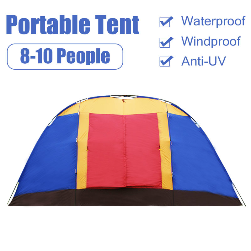 Tente portable pour 10 personnes