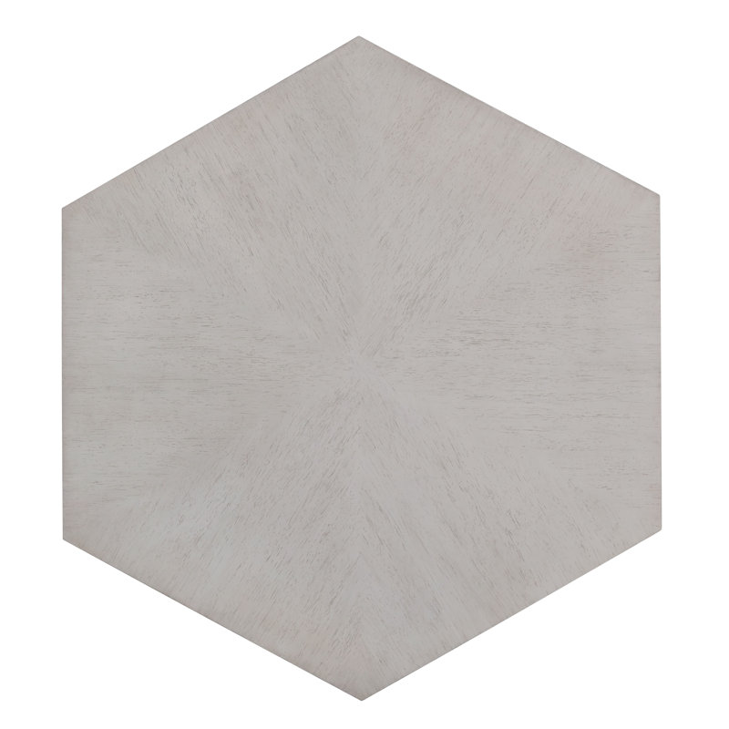 Ensemble de tables basses 2 pièces Batesville, Blanc antique