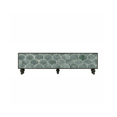 Chinese style solid wood TV stand