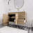 41.75'' Single Bathroom Vanity with Acrylic Top-1740122375