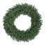 Grand Aspen Spruce Wreath With 500 Tips And 600 Warm White LED Lights