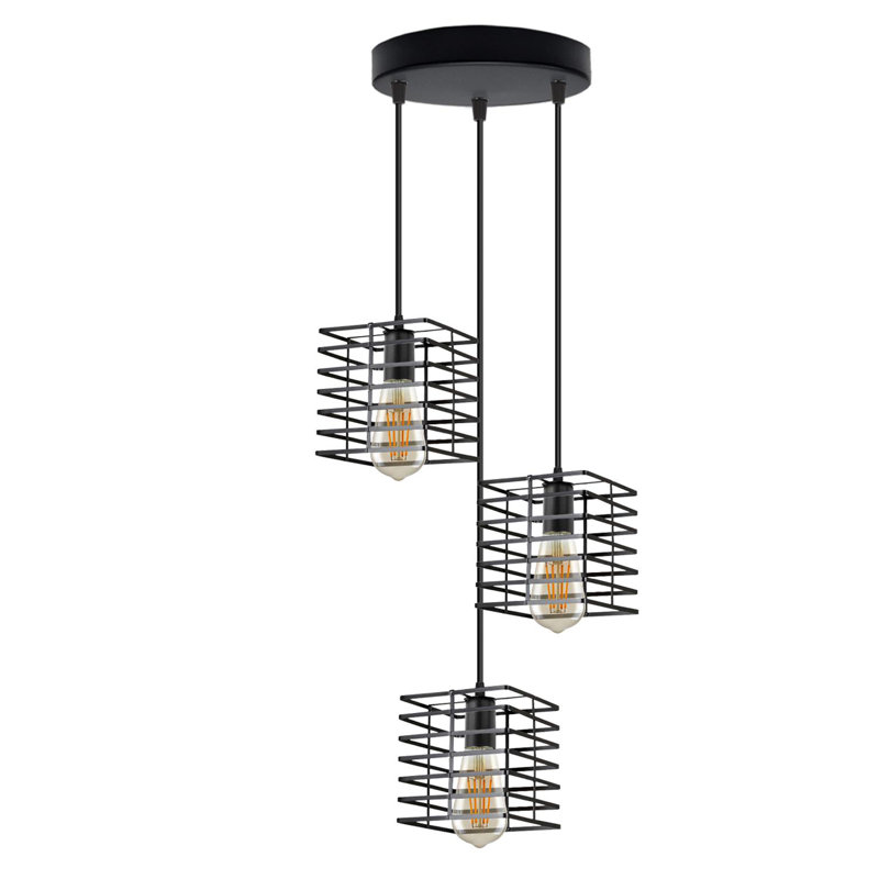 3 - Light Black Pendant