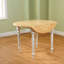 Cecelia Extendable Round Solid Wood Dining Table-636440108