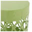 Round Iron Outdoor Side Table , 13.75 " W 13.75 " D-1344654885