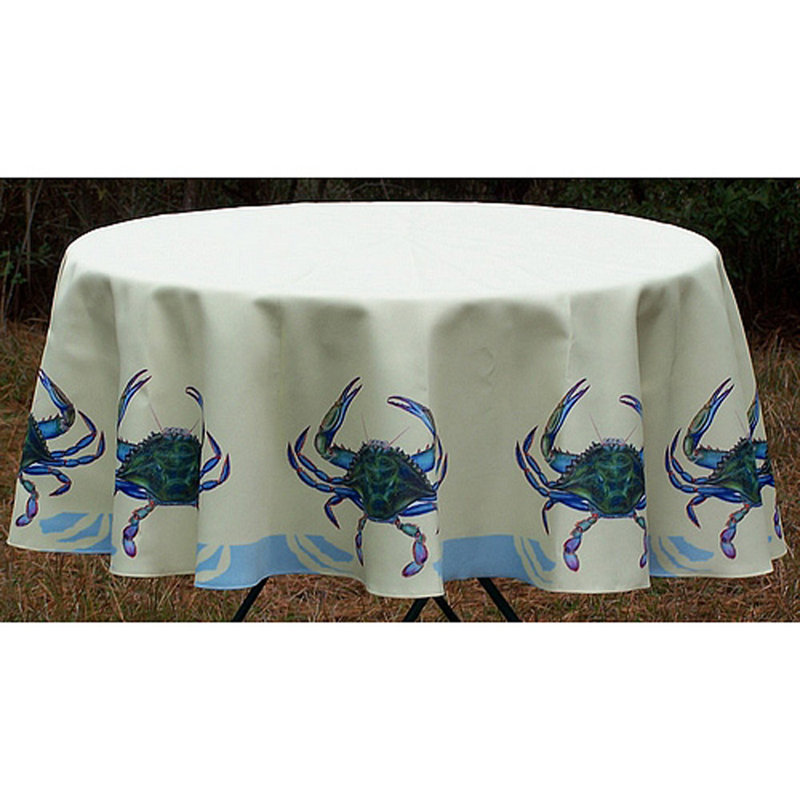 Round Tablecloth, 68" W Round