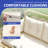  2-Piece All-Weather Rattan Conversation Loveseat Chairs Set