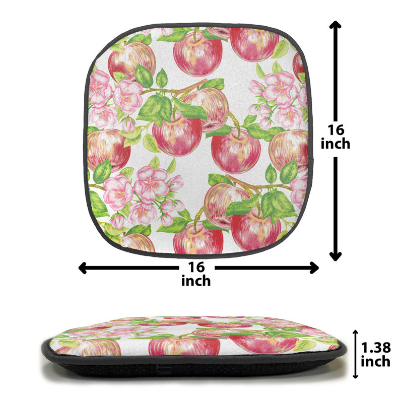 Outdoor 1.38'' Dining Chair Seat Cushion
