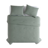 True Comfort Cotton Blend Jersey Knit Comforter Set