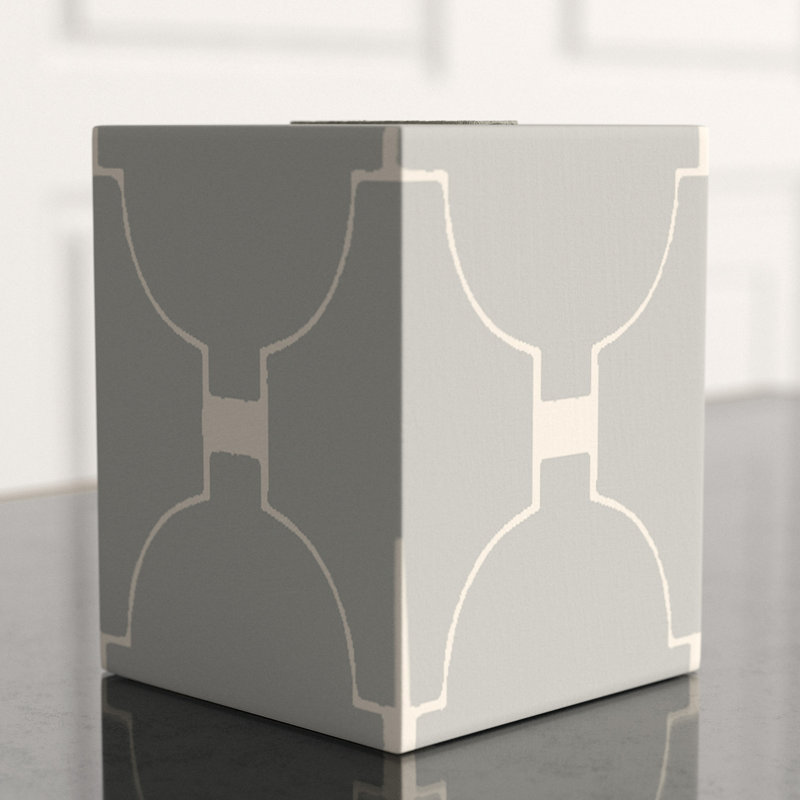 Tissue Box Cover, Gray