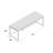 Bob Weathered Metal Finish TV Stand-56950642