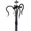 Wrought Iron 67"H Lamp Base