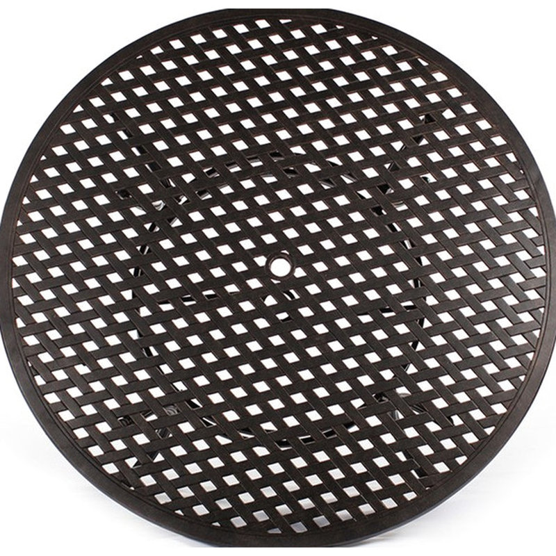 Aluminium 5 repas avec coussins bleu marine -, pour coussins de table et de chaises d'extérieur. , Pour le jardin